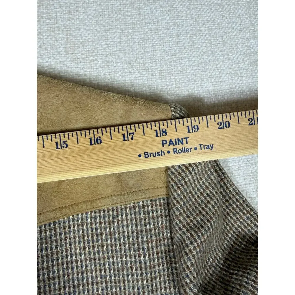 Pendleton Men 44 Brown 100% Virgin Wool  Western Blazer Jacket Sport Coat